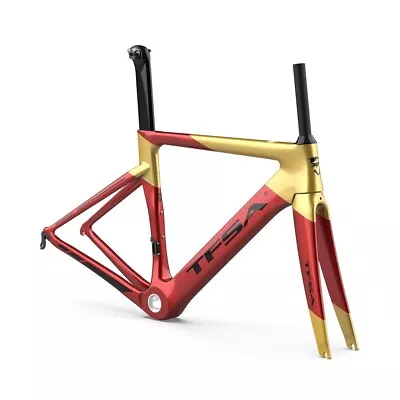 700C FullCarbon Road Frameset V Brake T1000-40T BSA Integrated Inner Cable Frame • $811.80