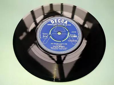 Dave Berry My Baby Left Me 1964 Uk Demo Ex Vinyl 7  Rock 45 • £25