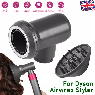 Diffuser And Adapter For Dyson Airwrap Styler HS01 HS05 Hair Dryer Combination • £15.11