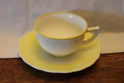Vintage MacBeth-Evans Cremax Bordette Cup And Saucer Yellow • $9.99