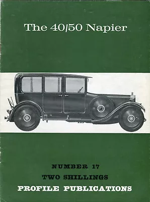 The 40/50 Napier Profile Publications No.17 • £6.99