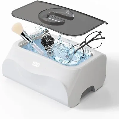 ELVASO Ultrasonic Jewelry Cleaner700ML  W/5 Timer Mode46Khz Professional Sonic • $29.99