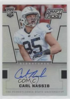 2016 Panini Prizm Collegiate Draft Picks Silver Carl Nassib #285 Rookie Auto RC • $17.22