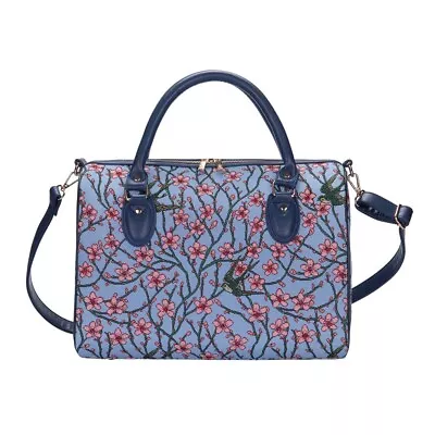 V&A Licensed Almond Blossom And Swallow - Travel Bag • £51.99