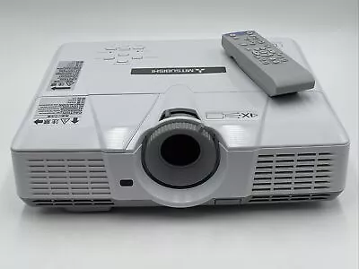 Mitsubishi XD500U DLP Projector XGA 2000:1 2200 Lumens VGA Remote 97 Lamp Hours • $60