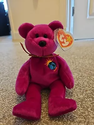 Ty Beanie Baby - Millenium Bear 2000 - 1st Edition With Errors* • £500