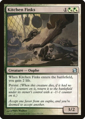 $1.40 • Buy Kitchen Finks Modern Masters PLD White Green Uncommon MAGIC MTG CARD ABUGames