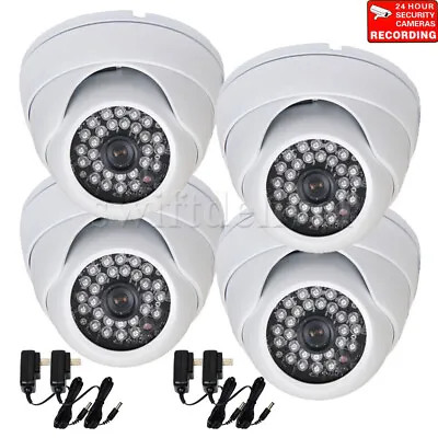 4 X IR LEDs Security Camera W/ SONY Effio CCD 700TVL Wide Angle Lens Outdoor AK6 • $243.90
