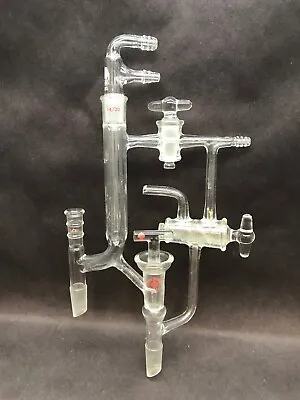 $341.99 • Buy Ace Glass 14/20 Variable Reflux Vacuum Distillation Head Cold Finger Newman B