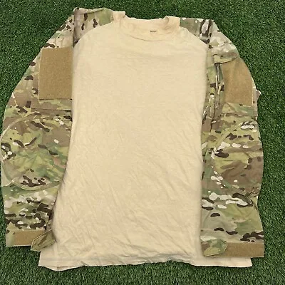 Tru Spec Combat Shirt Men XL Reg Cordura OCP Multicam Military Camo Base Layer • $27.99