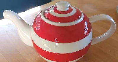 £34.50 • Buy T.G Green Cornishware Large Betty Teapot, Red, 30cl. New. RRP £65