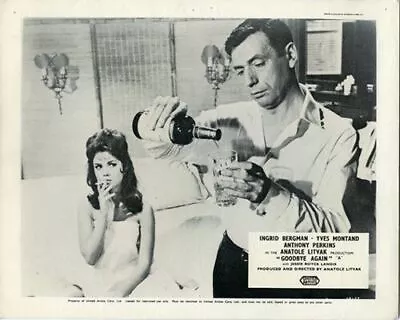 $27.98 • Buy Goodbye Again Original Lobby Card Yves Montand Jocelyn Lane