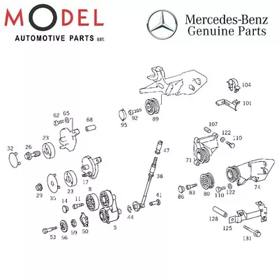 Mercedes-Benz Genuine BRACKET AIR PUMP CANCELLATION A1192300242 • $247