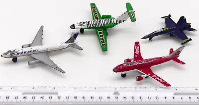 Lot Matchbox Airplane Plane Jet Diecast Toy Coca-Cola Angel Safari Continental • $13.45