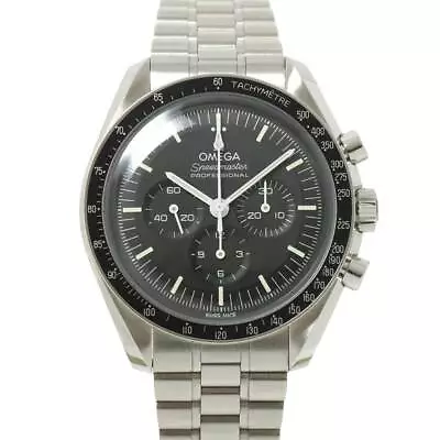 OMEGA Speedmaster Moon Watch Chronograph Hand Winding Black Dial Mens 90225559 • $8447.92