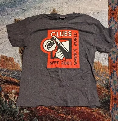 Vintage 2001 Wayne's World Clue T Shirt L • $14.88