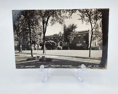 RPPC Postcard~ Barracks~ Missouri Military Academy~ Mexico MO • $19.95