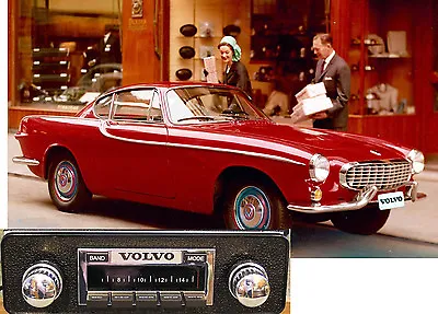 New* 300 Watt Stereo Radio '61-71 Volvo 1800ES Coupe Wagon AM FM IPod Controller • $265