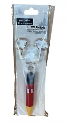 Disney Parks Mickey Ears Light - Up Pen New With Card • $17.79