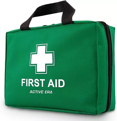 90 Piece First Aid Kit Bag Medical Emergency Kit. Travel Home Car Taxi Workplace • £14.99