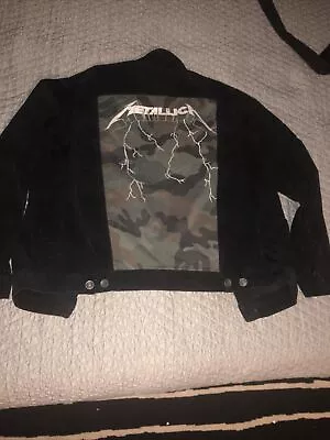 NEW Billabong X Metallica Andy Irons Camoflouge Corduroy Mens Jacket Black Green • $80