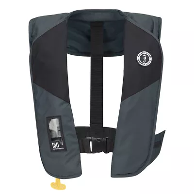 Mustang MIT 150 Convertible Inflatable PFD - Admiral Grey MD2020-191-0-202 UP... • $189.99