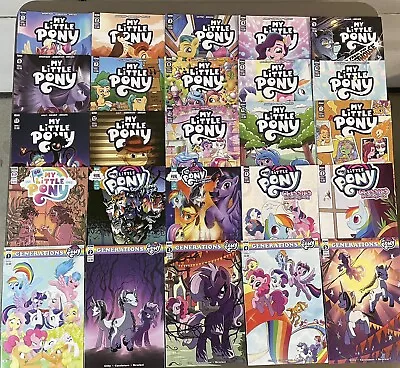 Lot Of 25 IDW My Little Pony Friendship Is Magic Generations  Classics Reimagi • $75