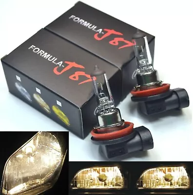 Rally H8 100W 3800K Stock Two Bulbs Fog Light Replacement High Wattage Off Road • $8.62
