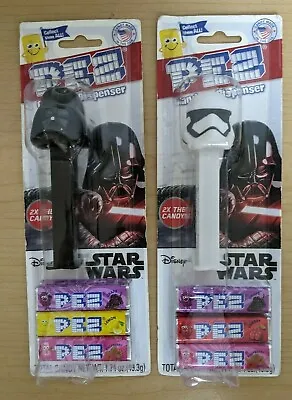 Star Wars Pez Candy Dispensers_Darth Vader & Stormtrooper • $14.99
