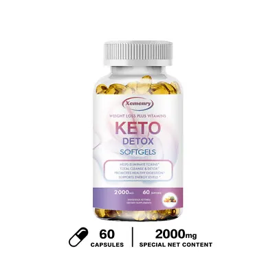 Keto Capsules - Weight Loss Cleanse And DetoxRelieve Bloating And Constipation • £8.99
