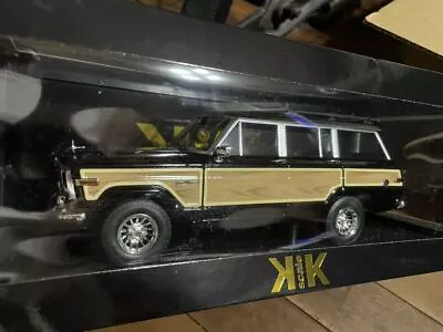 Kk Scale 1/18 Jeep Grand Wagoneer 1989 Mini Car Black • $246.26
