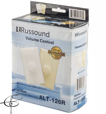Russound ALT-126R Impedance Matching Volume Control Attenuator Light Almond USED • $16.95