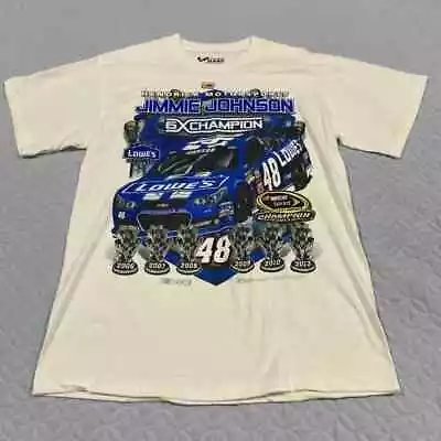 New JIMMIE JOHNSON #48 6 X Champion 2013 Sprint Cup Series Chase Size Medium • $11.98