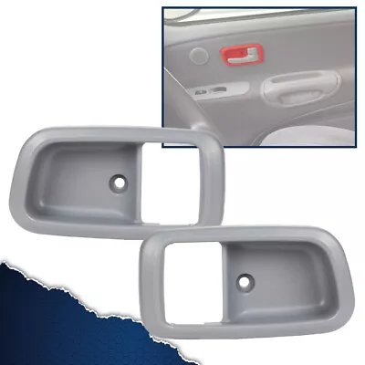 Interior Door Handle Trim Front Left&Right Fits For 2000-2006 Toyota Tundra Gray • $7.36