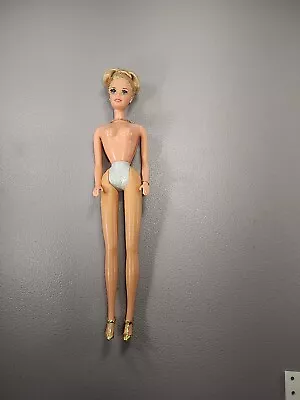 Vintage Barbie Twist N Turn Doll 1966 With 1976 Head Mattel • $49.99