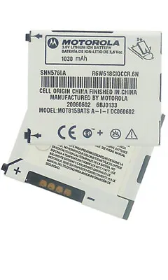 Motorola SNN5760A OEM Battery For A840 A860 E815 E816 V710 • $4.99