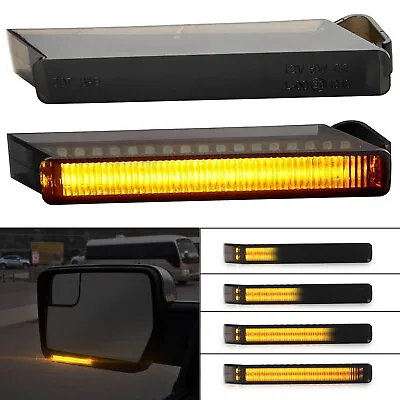 $19.69 • Buy LED Under Side Mirror Sequential Turn Signal Light Lamp For Ford F-150 2004~2014