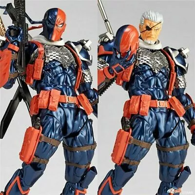 Kaiyodo Revoltech NO.011 Batman Deathstroke Amazing Yamaguchi Action Figure TOY • $29.95