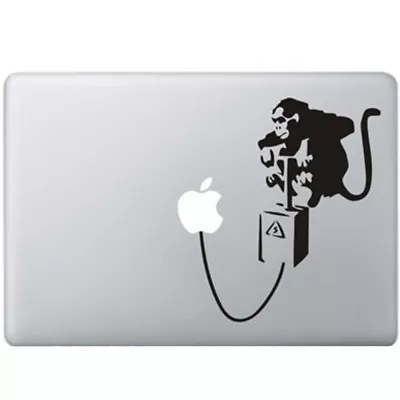 MacBook 13  15  Banksy Monkey Explosion Decal Sticker (pre-2016 MB Pro/Air Only) • £5.49