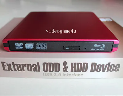 $78.99 • Buy USB 3.0 External Blu Ray Player BD-ROM DVD/CD Burner Drive Hitahi-LG CT40N CT30N