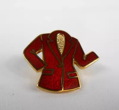 Mary Kay Red Jacket Pin Brooch Sales Award New • $9.09