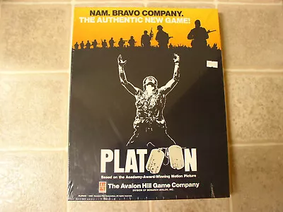 Original  Platoon  1987 War Gaming Board Game Based On The Award Winnng Film • £144