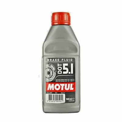 MOTUL Dot 5.1 Oil Liquid Brakes Car Motorbike ABS 500ml 100% Synthetic Fluid • $98.89