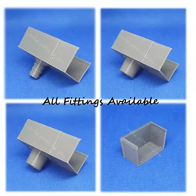 £7.69 • Buy Greenhouse Gutter Spares To Suit Halls Parts Outlets Blank End Rain Water Butt