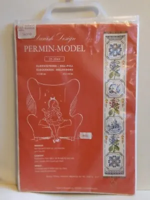 £15.90 • Buy Permin Of Copenhagen Danish Design 14310 Bell Pull Cross Stitch Kit 14x87cm