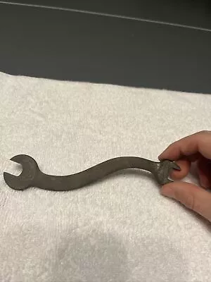 Vintage S Shaped Dropped Forged Wrench 7/16 × 3/8 Made In USA • $10