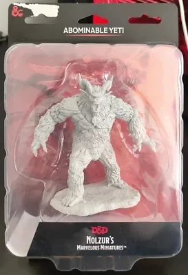 Abominable Yeti Dungeons And Dragons Miniature Nolzurs DND Monster Model • £12