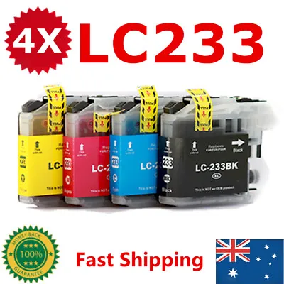 Non-OEM Ink Cartridge LC233 LC 233 For Brother MFC J5720dw J4620dw J5320dw DCP • $50