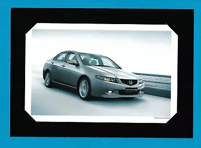 Honda Accord Euro 2.4 Litre Card Type Brochure • $29.95