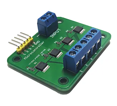 Quad/Tri MOSFET Breakout 30V 15A Low Resistance High Power PWM Support • $12.95